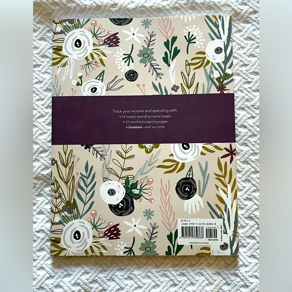 Floral Weekly Budget Planner - Picture 2 of 3